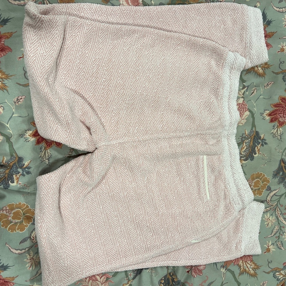 Pink Textured Knit Women’s Faherty Pants - Medium - Picture 4 of 6